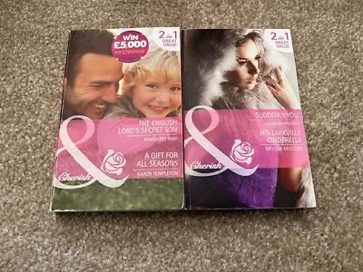 2 X MILLS & BOON 2 IN 1 CHERISH COLLECTION - LOT 1 • £0.99