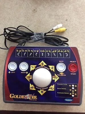 GOLDEN TEE Golf Arcade Game System Plug In Play By Radica 2005 Works! • $26.60