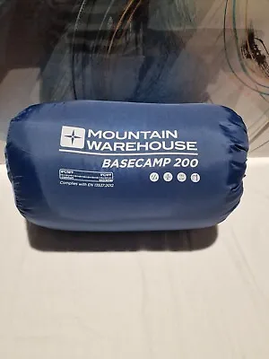 Mountain Warehouse Basecamp 200 Sleeping Bag 2 Season- New With Tags • £17.99