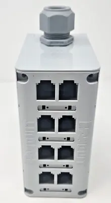 Panduit FDME8RG Mini-Com 8-port DIN Rail Fiber Patch Panel • $140