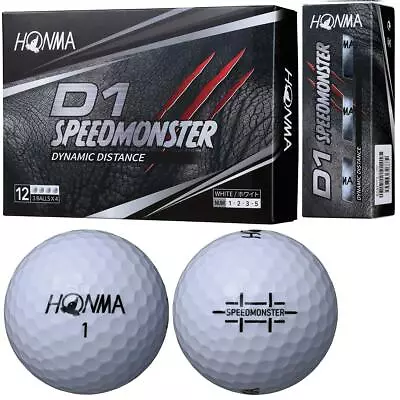 Honma Golf Ball D1 Speed ​​Monster Ball 3 Dozen (36 Pieces) • $71.41
