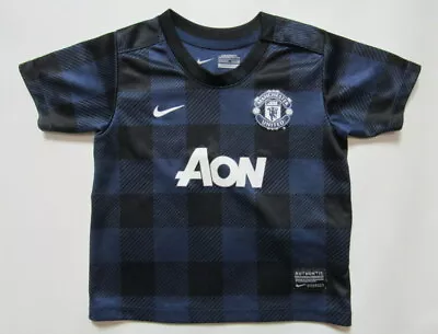 MANCHESTER UNITED Away Jersey Shirt NIKE Trikot Little Boy Baby 80-86cm 1-15YRS • £19