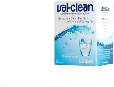 Val-Clean Concentrated Valplast Flexible Denture Cleaner 1 To 12 Month Sachets • £35.99