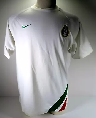 Nike Sphere Dry Mexico National Team Soccer Futbol White Jersey Shirt Men's XL • $79.95