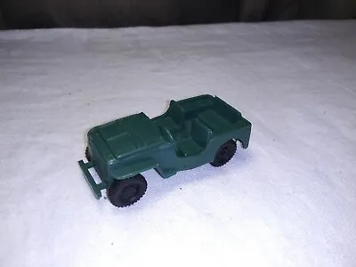 Vintage Marx Toys Navarone Playset U.S. Jeep USA Blue Green Accessory #3412 • $25