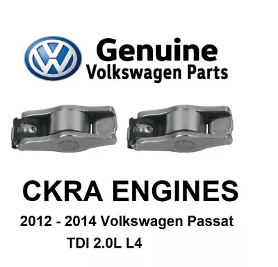 Rocker Arms For 2012 - 2014 VW PASSAT 2.0 TDI CKRA ENGINE CODE ONLY GENUINE VW • $54