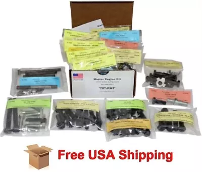 For 1966-67 Chevelle HP(L79) Concourse AMK Master Engine Bolt Kit 172pcs • $217.14