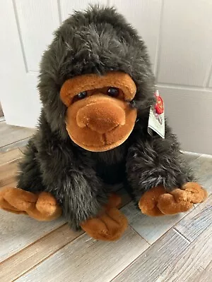 Keel Toys WWF Mountain Gorilla -Soft Plush Toy 15” With Tags Endangered Species • £10