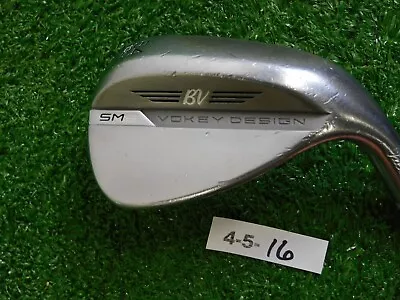 Titleist Vokey SM8 Tour Chrome 54* 10* Sand Wedge S Grind Dynamic Gold Steel  • $61.19