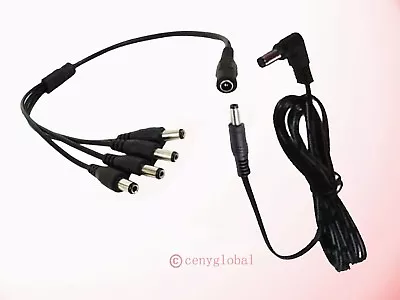 Power Cord For Isolated Output 9V 12V 18V Guitar Effect Pedal Board Power Supply • $10.99