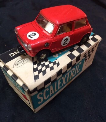 £24.99 • Buy SCALEXTRIC C76 Tri-ang 1966-67 Mini Cooper, Original Box,