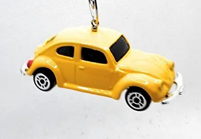 Christmas Ornament For 1966 Volkswagen Beetle Bug 1300 Yellow • $18.99