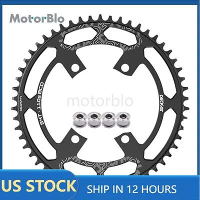 DECKAS 110BCD Narrow Wide Single Chainring 4-Bolts 5-Bolts 36-54T For 7-12S • $23.09