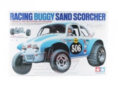 Tamiya 58452 1/10 EP RC Car 2WD Off Road Racer Buggy Sand Scorcher (2010) • $274