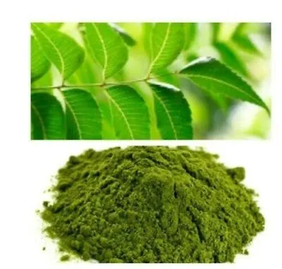 Neem Leaves Powder (Limda Powder) Grade A Premium Quality Free UK P & P  • £3.54