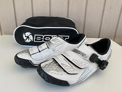 Bont A2 Carbon Fiber Road Cycling Shoes US8 EU42 New With Carrying Bag. • $100
