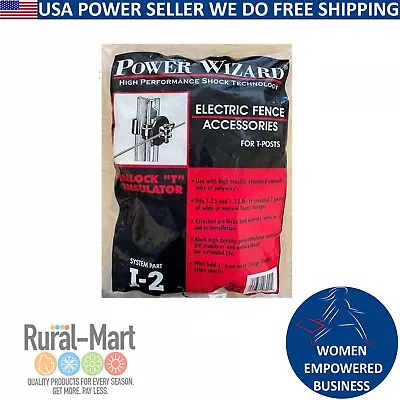 25pk I-34 Power Wizard Wood Post Insulator YELLOW • $10.44