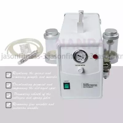 Crystal Dermabrasion Microdermabrasion Skin Peeling Spot Wrinkle Removal Machine • $5