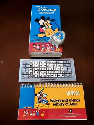 Disney Mickey And Friends Cricut Cartridge Complete In Box • $12.99