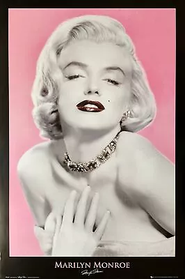 Marilyn Monroe Red Lipstick Personality Poster 24 X 36 • $65.57