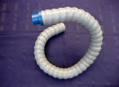 Loc-Line Vacuum Hose 2.5  ID 50  Total Length With 2.5  Hose Canister Adapter  • $52