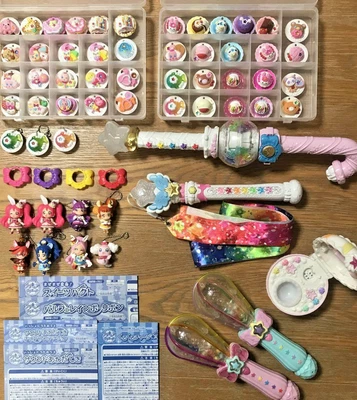 $169.99 • Buy Lot Set Pretty Cure Sweetspact Parfait Rainbow Ribbon Candy Rod Toys Gacha F/S