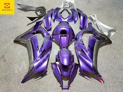 Carbon Fiber Paint Purple Fairing Kit For Kawasaki Ninja ZX10R 2011-2015 Bodywor • $579.59