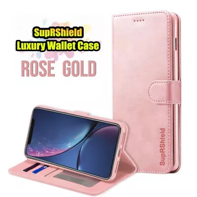$9.99 • Buy For IPhone 15 14 13 12 11 Pro XS Max 8 7 Plus XR Wallet Case Leather Flip Cover