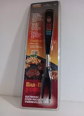 Maverick ET-5 Deluxe Electronic Food Probe Thermometer Grill BAR-B BBQ Fork New • $25