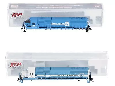 Atlas N Scale Diesel Locomotive Shells: #6734 #9041 [2] LN • $65.24