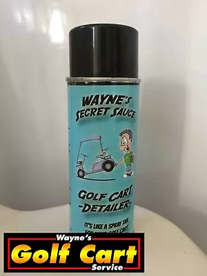 WAYNE'S Secret Sauce Golf Cart Vinyl Detailer- Restorer Black • $19.77