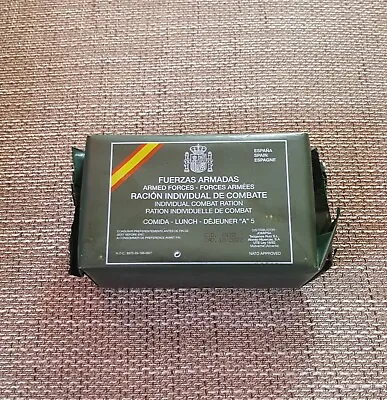 10X Spanish Army Meal Ready To Eat Ration MRE Combat Food Spain Military Case 8h • $345