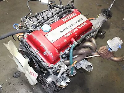 Jdm Sr20det Nissan Silvia S13 2.0l Redtop Turbo Engine 5spd Trans Ecu Sr20det • $6745