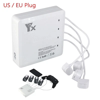 $74.04 • Buy 6 In 1 Multi Parallel Battery Remote Charger HUB For DJI SPARK RC Drone GT
