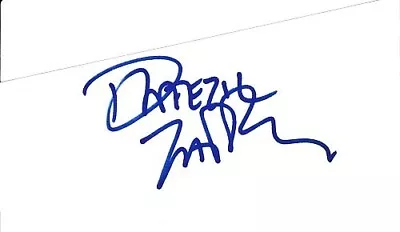 Dweezil Zappa Autographed Signed Autograph Auto Index Card Or Cut Signature COA • $18.99