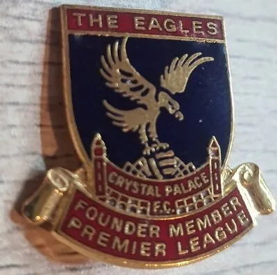 £7.99 • Buy Rare Old Vintage Crystal Palace Football Club Supporters Pin Badge Founder Membe