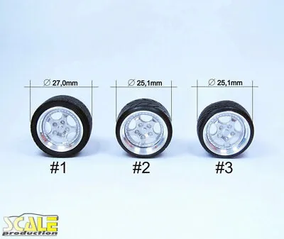 Scale Production 1/24 1/25 18  Compomotive Wheels Without Tyres • $30.50