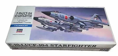 HAS00446 1:72 Hasegawa F-104J  CF-104 Starfighter Model Kit. Sealed. • $27.50