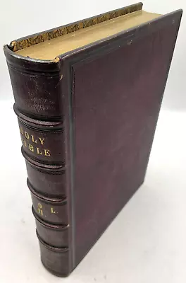 £79.99 • Buy Cassell's Illustrated Family Holy Bible Vol. II 2 1860s Antique Petter Galpin B5