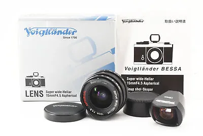 [Top MINT] Voigtlander SUPER-WIDE HELIAR 15mm F4.5 L39 From JAPAN • $379.99