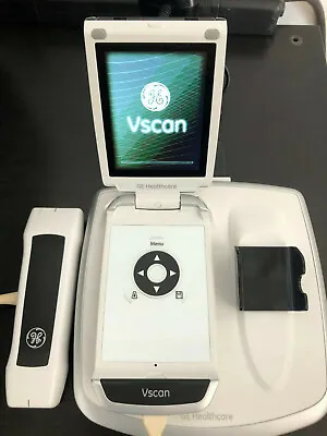 GE Vscan Portable Ultrasound With Dual Head Probe V-scan GM000310 • $2950