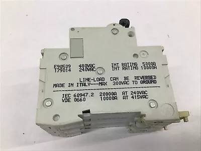 Merlin Gerin C60N 30A-Type D 300 VAC Max Circuit Breaker 3 Pole With Off Switch • $59