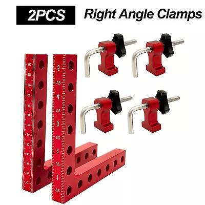 90 Degree Positioning Squares Right Angle Clamp  5.5  X 5.5  Corner Clamps(2pcs) • $22.99