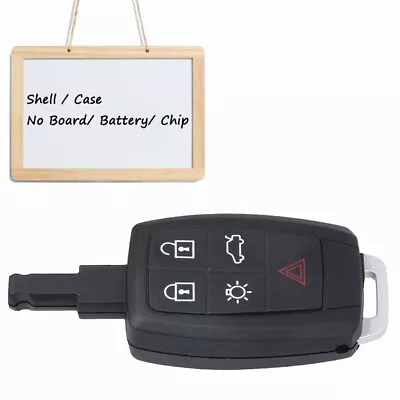 For Volvo C30 S40 V50 C70 Remote Smart Key Shell Case Fob 5 Buttons + Blade • $14.90