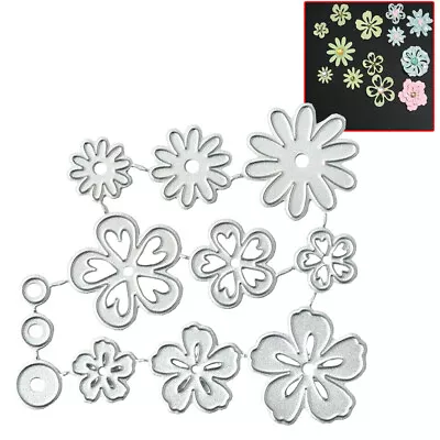 Flowers Metal Cutting Dies Stencil Paper Card Making Scrapbooking DIY Embossing • $4.79