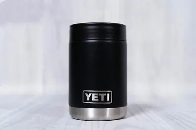 YETI Rambler Colster 12oz - 330ml Can Insulator For Standard Size Cans  Black • £15.90