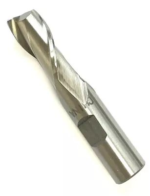 5/8  2 FLUTE SINGLE END HIGH SPEED STEEL END MILL -5/8 X 1-5/16  X 3-7/16  - NEW • $6.95