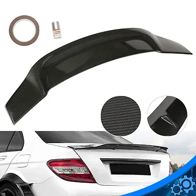 Carbon Fiber Style Duckbill Trunk Spoiler For Mercedes Benz W204 C250 C300 08-14 • $63.99