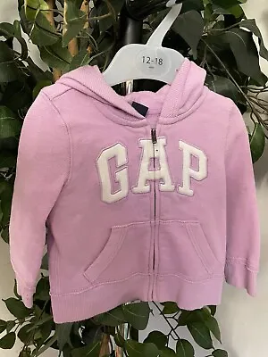 £5 • Buy Baby Girls 6-12 Months Gap Jumper Hoodie (b)