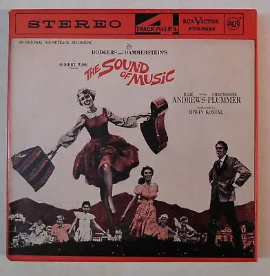 THE SOUND OF MUSIC RCA 4 TRACK 7 1/2 IPS Reel To Reel Tape FTO Julie Andrews • $6.99